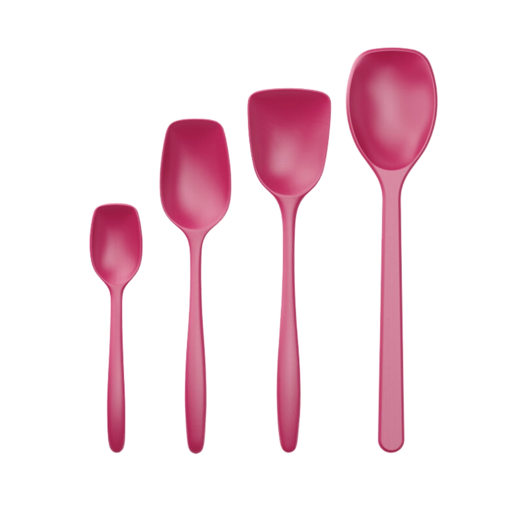 Grydeskesæt, Beetroot - 4 stk.